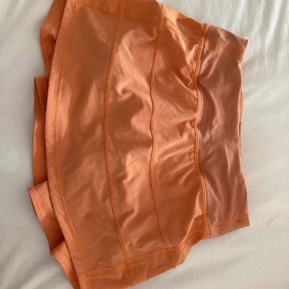 Orange Lululemon Skirt